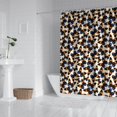 thumbnail image 2 of Beige Butterfly Blue Orange Pattern Shower Curtain 72"x72" ,Bathroom Decorative Shower Curtains Set with 12 Hooks,Modern Waterproof Washable Shower Curtain, 2 of 6