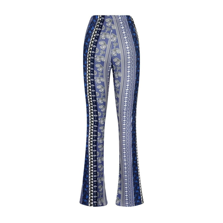QATAINLAV Womens Bell Bottom Pants Buttery Soft Hight Waist