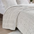 thumbnail image 2 of Gracie Mills Cornelia Chevron Plush Down Alternative Comforter Set - GRACE-9110, 2 of 5