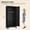 2 Doors Black, variant on SENYUM Upgrade Metal Armoire Wardrobe Closet with 2 Mirror Doors, 71" Wardrobe Cabinet with Adjustable Shelves and Hanging Rod, Clothing Storage Cabinet Closet with Mirror for Bedroom