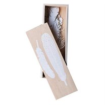 A&B Home  White Paper Plume Accents (Set of 22)