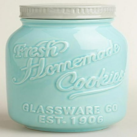 Blue And White Mason Jar Ceramic Cookie By World Market Blue And White Mason Jar Ceramic Cookie By World Market