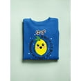 thumbnail image 3 of Kawaii Yuzu Citrus - Japanese Fruit Emoji Graphic Men's Sweatshirt, 3 of 4