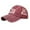 Red, variant on Memorial Day Mens Trucker Cap Us Flag Patch Washed Vintage Mesh Back Breathable Patriotic Casual Hats