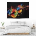 thumbnail image 3 of ONETECH Music Violin Fiddle Tapestry Wall Hanging Tapestry Backdrop Banner, 3 of 7