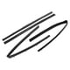 thumbnail image 5 of 4 piezas de embellecedor de burlete de puerta inferior, sello de burlete, F81Z-2520758, de tripulación de goma para F250 F350 pieza de, 5 of 8