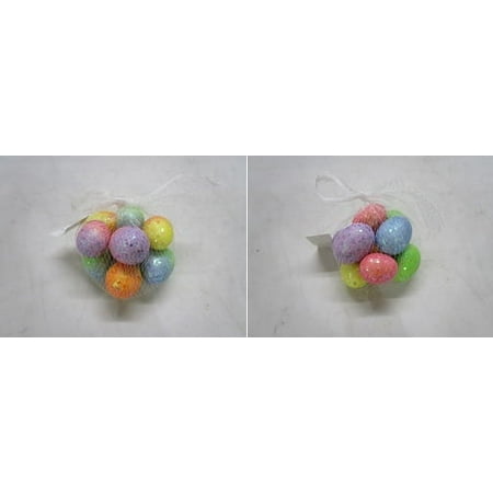 Way to Celebrate Easter faux Eggs in Mesh Bag