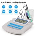 thumbnail image 3 of 6-In-1 Water Quality Tester PH, TDS, EC, ORP, , Temp Benchtop Analyzer for Lab, Aquarium, Pool, Drinking Water US Plug, 3 of 8