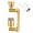 Gold, variant on 1440 Degree Universal Extension Faucet Washbasin Tap Splash Aerator Splash Filter Faucet Faucet Adaptor Rotary Robot Arm Faucets ,Water Saving