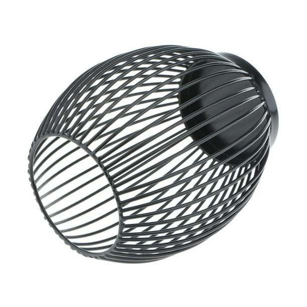 Elsjoy Lot De 6 Bougeoirs Piliers En Métal Noir Pour Décoration D