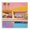 Tropical Villa Sunset Reflection, variant on Stupell Industries Mid-Century Vivid Villa at Sunset Canvas Art, 17 x 17, by Walker Noble