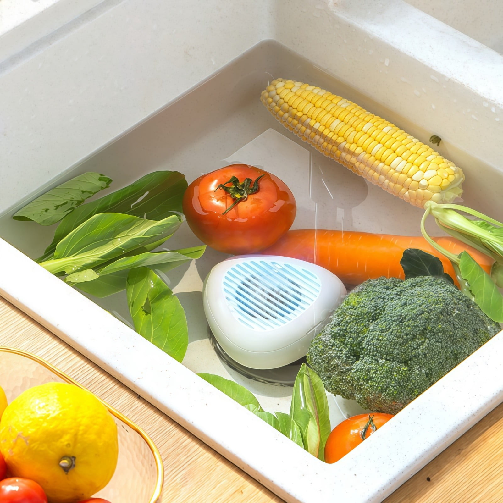 High Efficiency Vegetable And Fruit Easily Portable Design Enjoy Clean And Fruits And Vegetables Anytime Household Cleaners Hair for Washer And Dryer Brush Suction Wooden Scrub Brush for Stool for