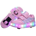 thumbnail image 2 of MesaSe Chaussures Lumineuses LED Colorées Mode Enfants Adultes Ultra-Légères Patins à Roulettes Heelys, 2 of 10