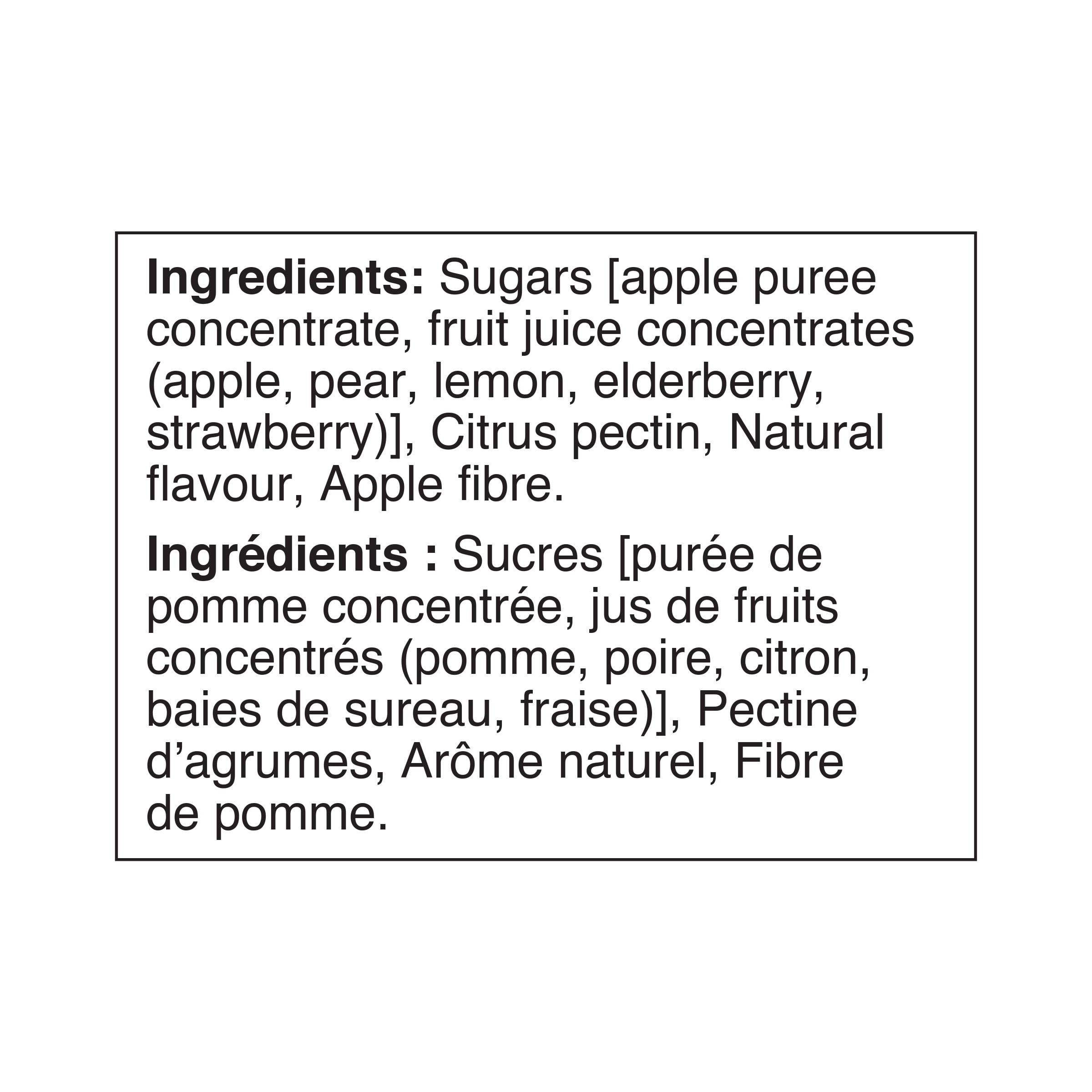 SunRype Fruitsource Apple Strawberry 100% Fruit Bites, 170 g