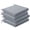 gray, variant on Favoyard Outdoor Seating Cushions Set of 4, 17" W x 16" D x 2" Seat Cushion Couch Pads with Ties for Chair Furniture