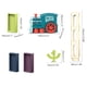thumbnail image 2 of Juego De Bloques De Tren De Dominó De 60 Uds., Juguete De Apilamiento De Tren Eléctrico De Colocación Automática Para Niños Y Niñas, Regalos Creativos Para Niños Minnieouse FN007953-02, 2 of 6