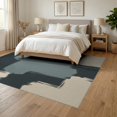 thumbnail image 3 of ODIKA 6'x9' Washable Area Rug Trapping Entryway Abstract Motif Lines Front Door for Family Room, Living Room, Master Bedroom, Non-Slip, Easy Care, 3 of 7