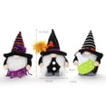 thumbnail image 5 of 1 Pack Halloween Gnomes Plush Decor with Glowing Nose,Handmade Swedish Tomte Gnome Nisse Scandinavian Ornaments for Home Party Table Decorations Kids Gift, 5 of 6