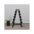 thumbnail image 1 of Bingirl |7463|Maximize Your Home Gym Space: 5 Tier A-Frame Dumbbell Rack Stand - Compact & Sturdy Weight Holder for Exercise Equipment|, 1 of 6