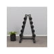 thumbnail image 1 of |7463|maximize your home gym space: 5 tier a-frame dumbbell rack stand - compact & sturdy weight holder para exercise equipment|, 1 of 6