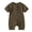Army Green, variant on AJTQTH Cotton Rompers for Baby Toddler Unisex Rib Knit Round Neck Short-Sleeved Bodysuit Solid Color Cute Jumpsuit Summer Comfy Casual Onesie for Home Outdoors Red 18 Months