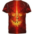thumbnail image 2 of Halloween Intergalactic Pumpkin of Doom All Over Mens T Shirt Multi LG, 2 of 2