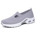 thumbnail image 6 of Dakaela Women's Slip on Orthopedic Sneakers Breathable Mesh Knitted Walking Shoes with Wide Width Arch Support Non Slip Sole Size 8.5, 6 of 7