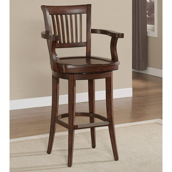 American Heritage Billiards Molena 30" Bar Stool in Suede
