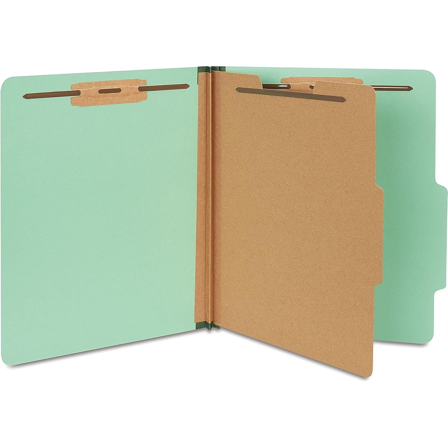 HYYYYH Pressboard Classification Folder, 1Divider, 1.75Inch Expansion