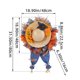 thumbnail image 3 of Guirnaldas Temporada Sombrero Jeans Corona Colgante Hogar Acción de Gracias Arce Puerta y Ventana Decoración Suministros Colgador de puerta, 3 of 9