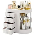 SIBY Acrylic 4 Layer Makeup Organizer Cosmetics Display Storage Case