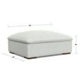 thumbnail image 7 of Simpli Home Jasmine Ottoman in Performance Fabric, Assembled, 7 of 7