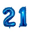 thumbnail image 3 of 2 globos de aluminio de 32 o 40 pulgadas con texto "Happy 30 Birthday", color rosa, azul y dorado, número 30, decoraciones para fiestas, suministros para hombres, niños y niñas, 3 of 5