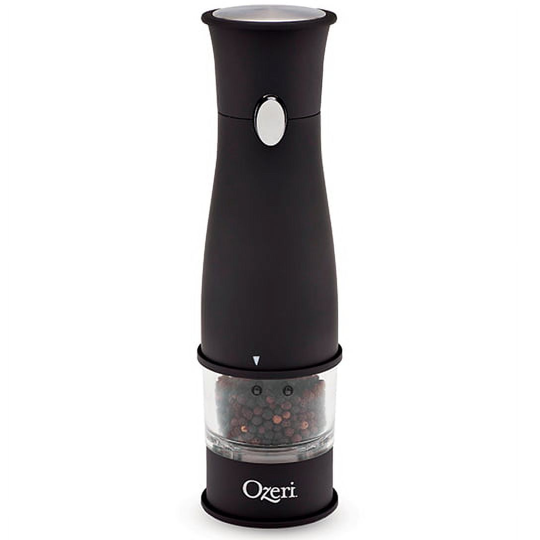 Ozeri Artesio Electric Salt and Pepper Grinder Set BPA-Free Ceramic Burr Mill