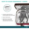 thumbnail image 3 of Rachael Ray Expandable Lasagna Lggr - Small Bias Plaid Burgundy, 3 of 6