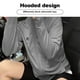 thumbnail image 1 of Blusa Mangas Largas Cortavientos anti UV con cremalleras Ropa de verano para mujer a prueba de sol (gris claro) Cgtredaw Gris claro Única para Unisex, 1 of 6