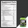 thumbnail image 2 of NutraBio Leg Day Intra Carb Supplement – Amino Acid EAA/BCAA Formula – Electrolyte Blend for Recovery and Performance, New York Punch, 20 Servings, 2 of 8