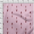 thumbnail image 2 of oneOone Silk Tabby Fabric Arrow Ikat Print Fabric By Yard 42 Inch Wide, 2 of 4