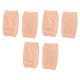 thumbnail image 2 of 3 pares de calcetines reparadores de talón para talones agrietados, transpirables, abiertos, con gel hidratante para talones secos y agrietados (color rosa carne), 2 of 14