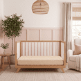 thumbnail image 3 of Comfy Cubs Muslin Crib Sheet, 100% Muslin Cotton Sheets for Standard Crib - 2 Pack, Cedar and Cream, 3 of 7