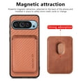 thumbnail image 6 of TECH CIRCLE for Google Pixel 6 Pro case with Card Holder, Magnetic Detachable 2-in-1 Wallet PU Leather Case Ultra Thin Shockproof Protective Cover Compatible with Magsafe for Google Pixel 6 Pro,Brown, 6 of 9