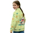 thumbnail image 4 of Xoenoiee Frog Mushroom Butterfly Heart Flower Print Girls Sweatshirts Half Zip Pullover Fleece Quarter Zipper Hoodies 2025 Fall Sportswear Fashion Outfits Clothes, Size 13-14 Years, 4 of 7