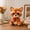 25#Orange, variant on Crochet Figure DIY Kit Hand Making Doll Set for Beginner, Complete Crochet Kit with All Accessories for Crafting, Handmade Sitting Figure Doll for Home Decor and Gift Giving