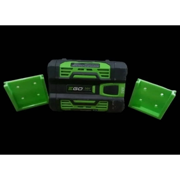 **2 Pack** Green Ego 56V Battery Wall/Under Shelf Holder Mount