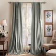 thumbnail image 2 of Urbanest Adjustable Single Curtain Rod Set Portia Finials – 1 -Inch Diameter, With Antique Brass Rod, 84–120 Inches, 2 of 6