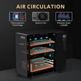 thumbnail image 4 of NEEDONE 23L Electric Cigar Humidor for 150 Counts, Cooling Control System,With Spanish Cedar Wood Shelves,New Year,Christmas Gifts, 4 of 12