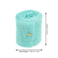 thumbnail image 3 of Rollo de cinta de arpillera de yute de 2M para decoración navideña (azul cielo), 3 of 5