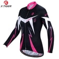 thumbnail image 2 of X-Tiger - Maillot de ciclismo profesional de manga larga para mujer, ropa de ciclismo de montaña, transpirable, uniforme, maillot de ciclismo, 2 of 5