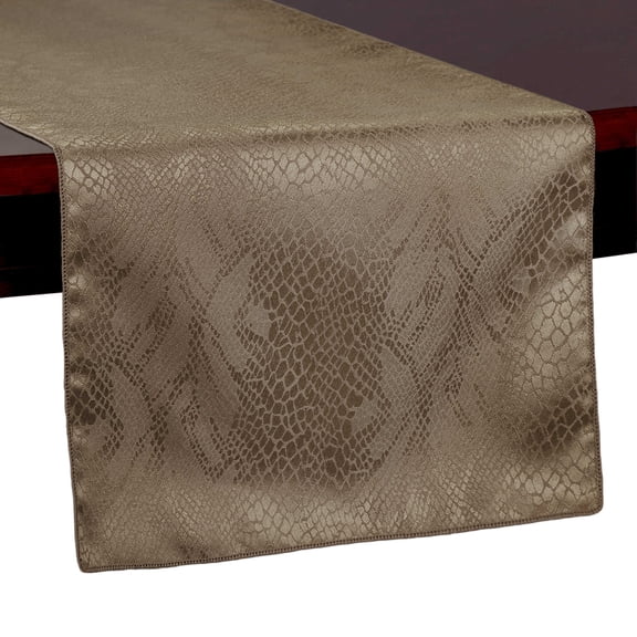 Ultimate Textile Modern Damask Kenya 14 x 108-Inch Table Runner