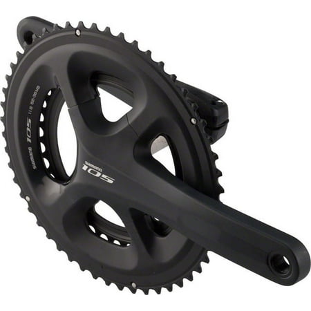 Shimano 105 5800 11-Speed 172.5mm 36/52t Crankset Black B.B. Not Included